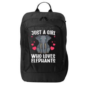 Cool Elephant For Wo Girl African Elephant Lover Zoology City Backpack