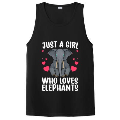Cool Elephant For Wo Girl African Elephant Lover Zoology PosiCharge Competitor Tank