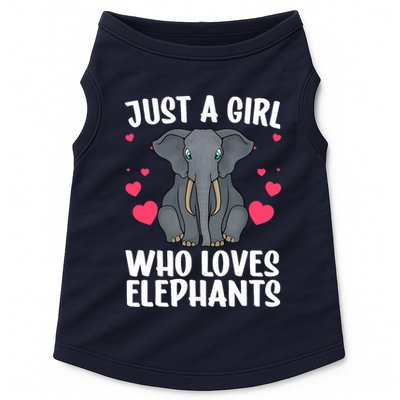 Cool Elephant For Wo Girl African Elephant Lover Zoology Doggie Tank