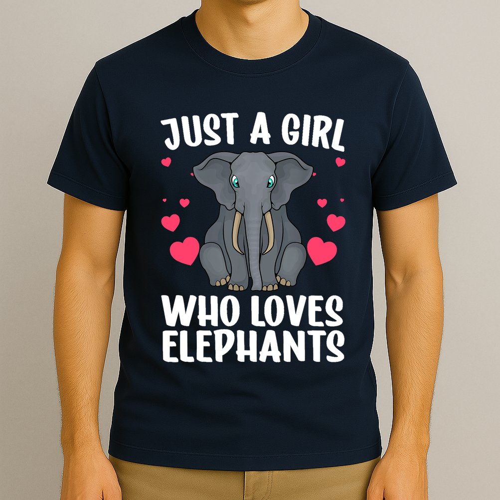 Cool Elephant For Wo Girl African Elephant Lover Zoology T-Shirt