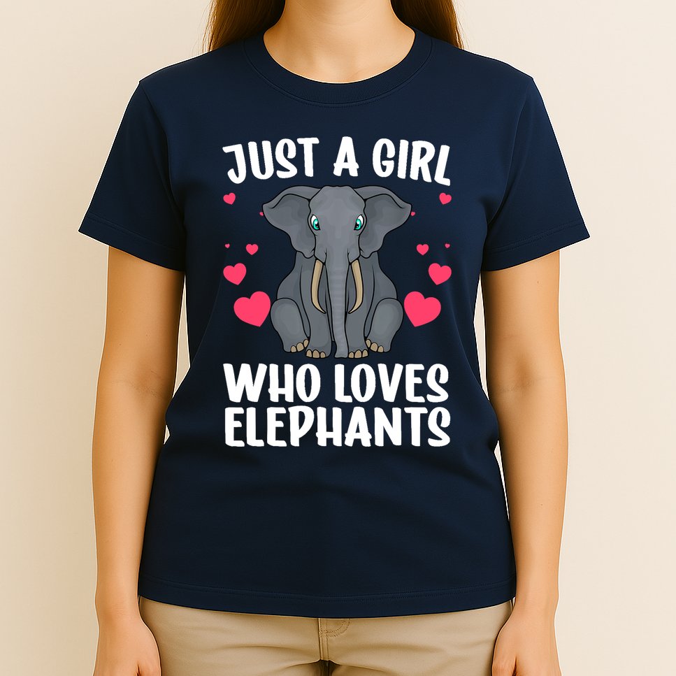 Cool Elephant For Wo Girl African Elephant Lover Zoology T-Shirt