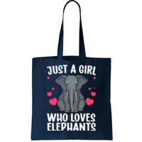 Cool Elephant For Wo Girl African Elephant Lover Zoology Tote Bag