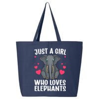 Cool Elephant For Wo Girl African Elephant Lover Zoology 25L Jumbo Tote