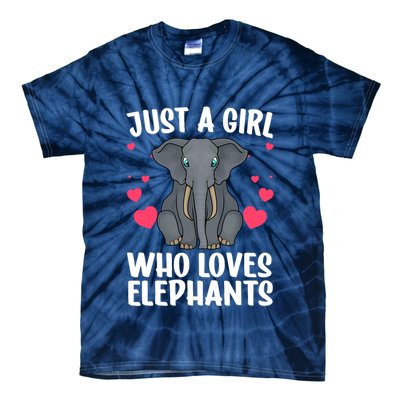 Cool Elephant For Wo Girl African Elephant Lover Zoology Tie-Dye T-Shirt