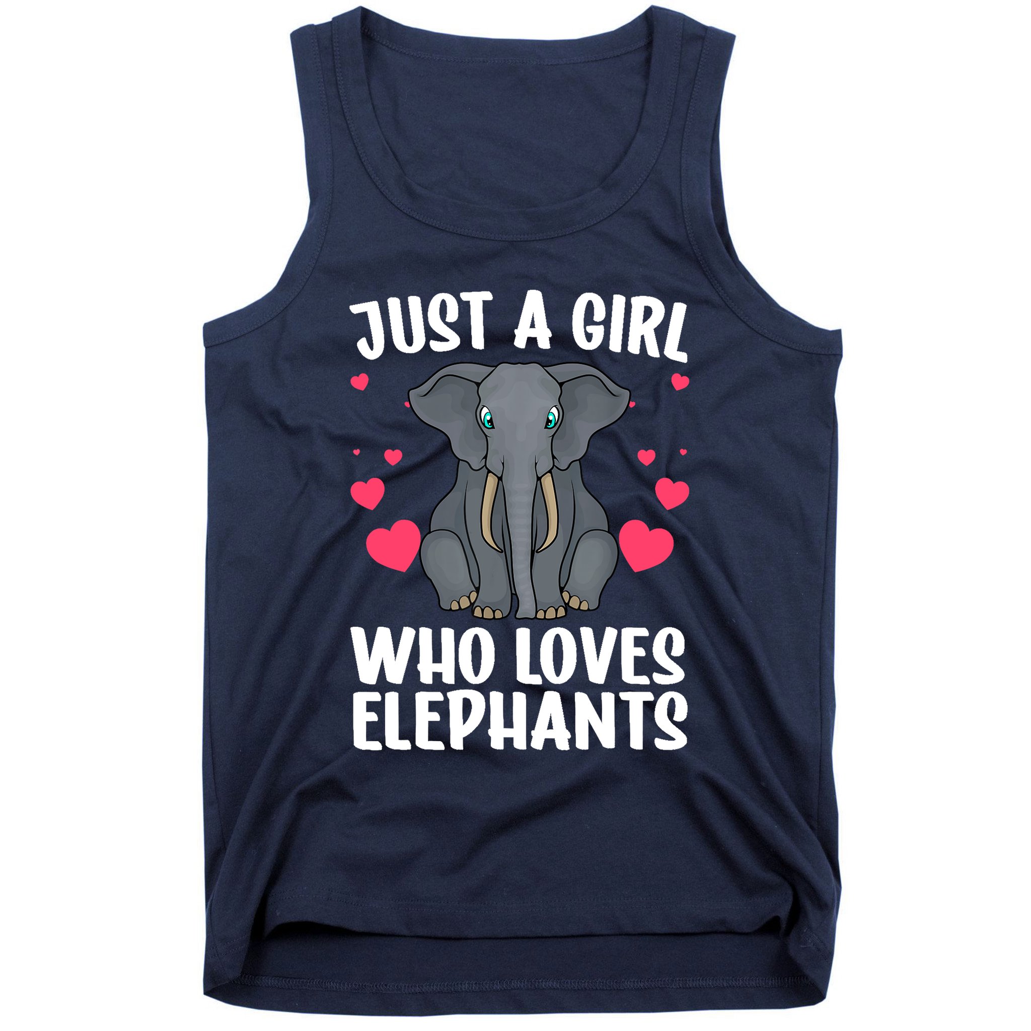 Cool Elephant For Wo Girl African Elephant Lover Zoology Tank Top