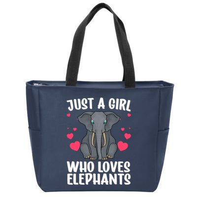 Cool Elephant For Wo Girl African Elephant Lover Zoology Zip Tote Bag