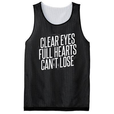 Clear Eyes Full Hearts CanT Lose Mesh Reversible Basketball Jersey Tank