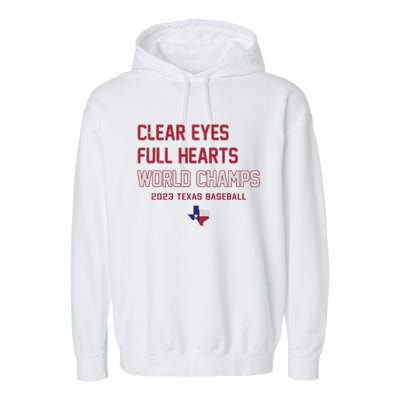 Clear Eyes Full Hearts World Champs Garment-Dyed Fleece Hoodie