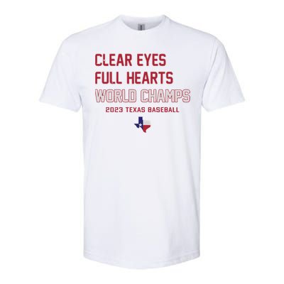 Clear Eyes Full Hearts World Champs Softstyle CVC T-Shirt