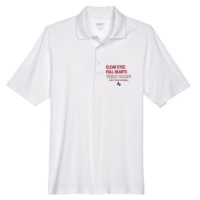 Clear Eyes Full Hearts World Champs Men's Origin Performance Pique Polo