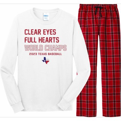 Clear Eyes Full Hearts World Champs Long Sleeve Pajama Set