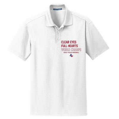 Clear Eyes Full Hearts World Champs Dry Zone Grid Polo