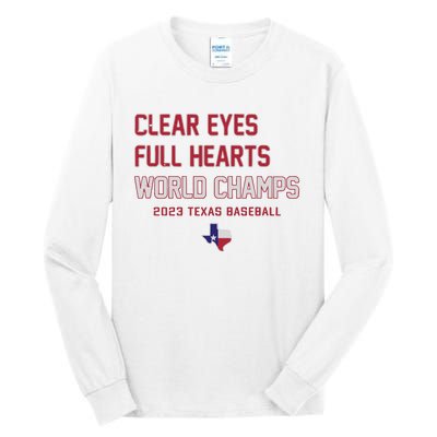 Clear Eyes Full Hearts World Champs Tall Long Sleeve T-Shirt