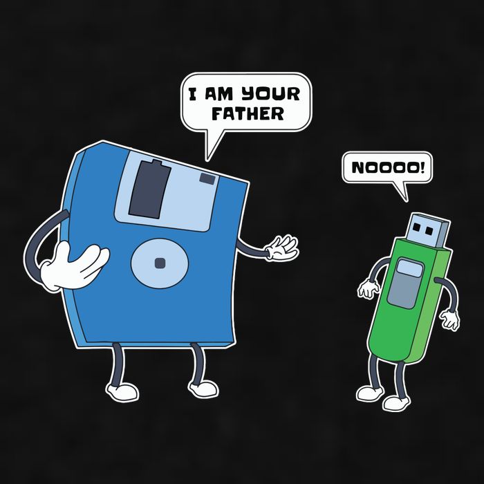Computer Engineering Father Son Floppy Disk Engineer Ladies PosiCharge Tri-Blend Wicking Tank