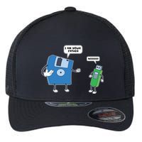 Computer Engineering Father Son Floppy Disk Engineer Flexfit Unipanel Trucker Cap