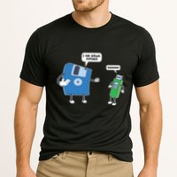 Computer Engineering Father Son Floppy Disk Engineer Performance Shirt