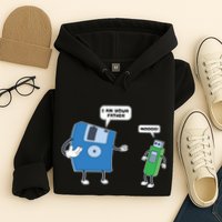 Computer Engineering Father Son Floppy Disk Engineer Hoodie