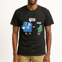 Computer Engineering Father Son Floppy Disk Engineer Tall T-Shirt
