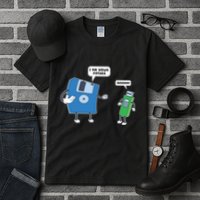 Computer Engineering Father Son Floppy Disk Engineer Tall T-Shirt