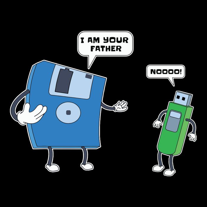 Computer Engineering Father Son Floppy Disk Engineer Tall T-Shirt
