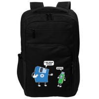Computer Engineering Father Son Floppy Disk Engineer Impact Tech Backpack