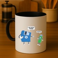 Computer Engineering Father Son Floppy Disk Engineer Mug