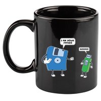 Computer Engineering Father Son Floppy Disk Engineer 11oz C Handle Ceramic Mug