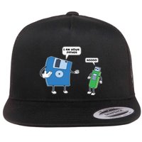 Computer Engineering Father Son Floppy Disk Engineer Flatbill Hat