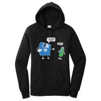 Computer Engineering Father Son Floppy Disk Engineer Women's Pullover Hoodie