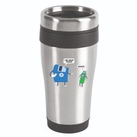 Computer Engineering Father Son Floppy Disk Engineer 16oz Travel Tumbler