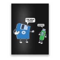 Computer Engineering Father Son Floppy Disk Engineer Poster