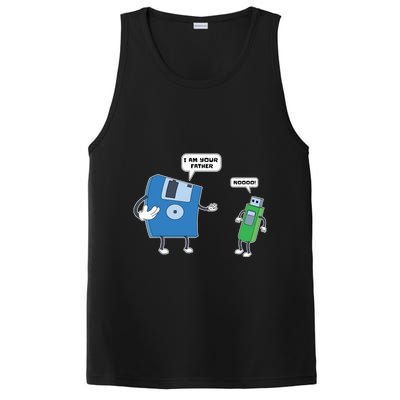 Computer Engineering Father Son Floppy Disk Engineer PosiCharge Competitor Tank