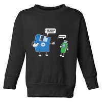 Computer Engineering Father Son Floppy Disk Engineer Toddler Sweatshirt
