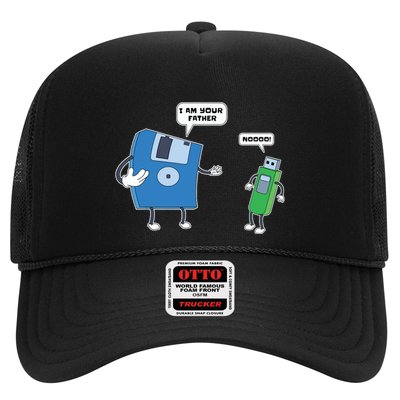 Computer Engineering Father Son Floppy Disk Engineer Trucker Hat