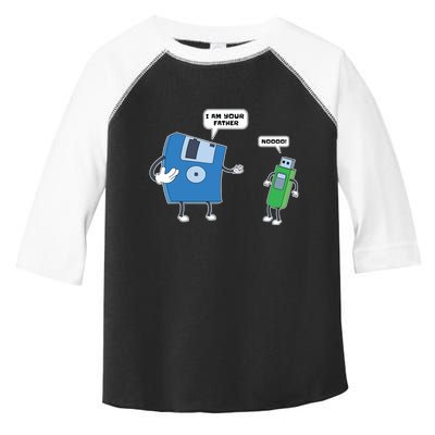 Computer Engineering Father Son Floppy Disk Engineer Toddler Fine Jersey T-Shirt