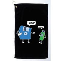 Computer Engineering Father Son Floppy Disk Engineer Golf Towel