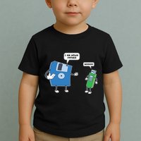 Computer Engineering Father Son Floppy Disk Engineer Toddler T-Shirt