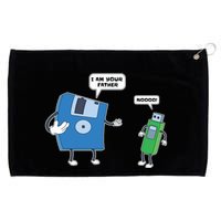 Computer Engineering Father Son Floppy Disk Engineer Grommeted Golf Towel