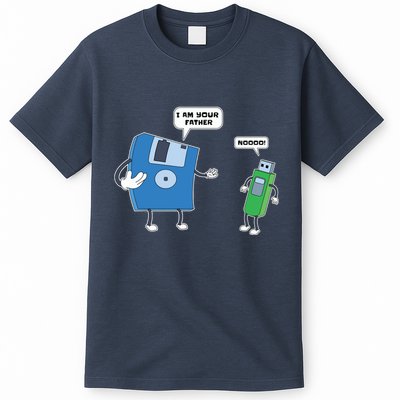 Computer Engineering Father Son Floppy Disk Engineer T-Shirt