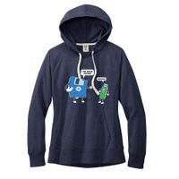 Computer Engineering Father Son Floppy Disk Engineer Women's Fleece Hoodie