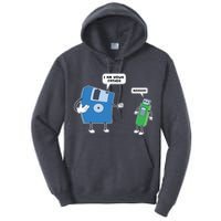 Computer Engineering Father Son Floppy Disk Engineer Tall Hoodie