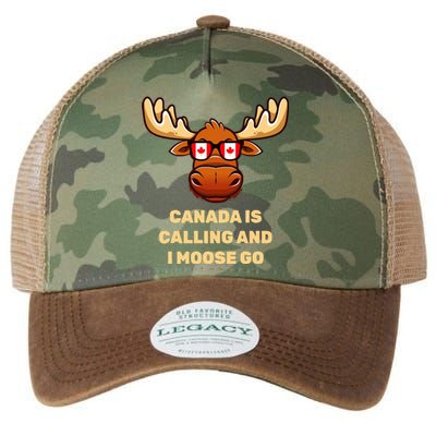 Canadian Elk Flag Legacy Tie Dye Trucker Hat