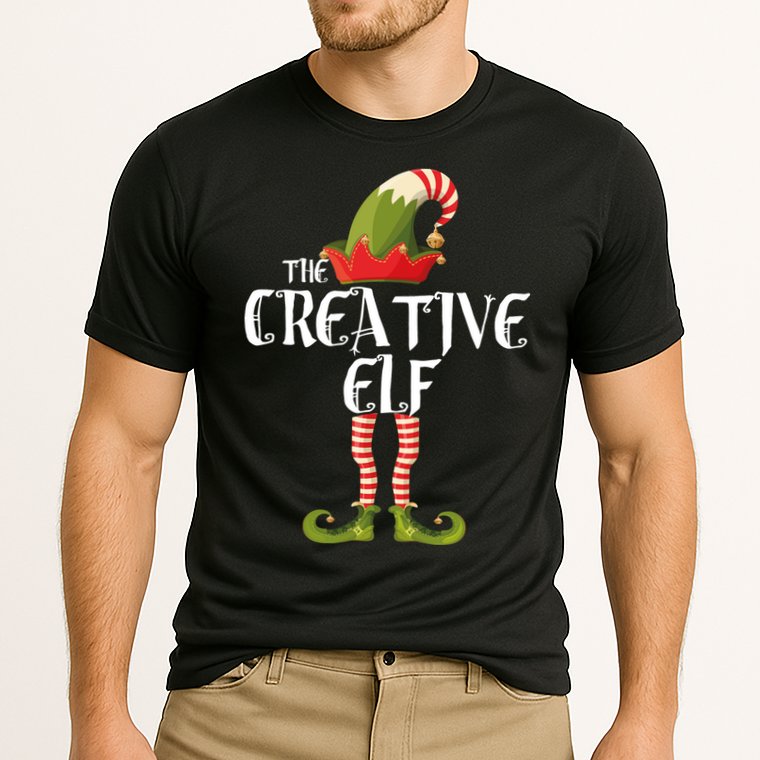 Creative Elf Family Matching Performance Shirt