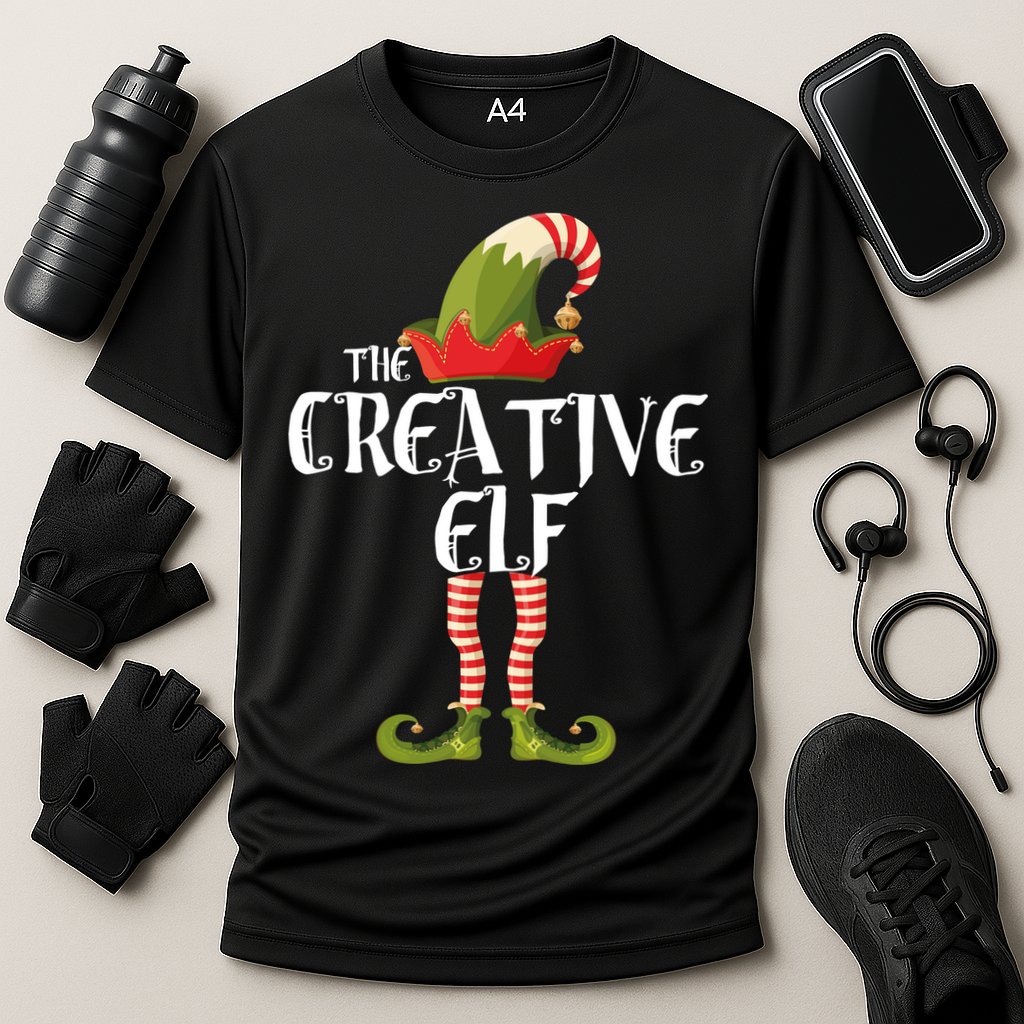 Creative Elf Family Matching Performance Shirt