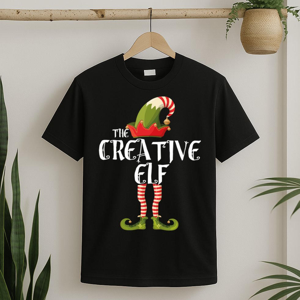 Creative Elf Family Matching T-Shirt