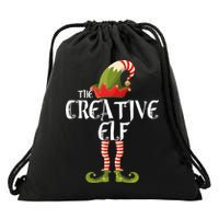 Creative Elf Family Matching Drawstring Bag