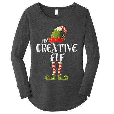 Creative Elf Family Matching Women's Perfect Tri Tunic Long Sleeve Shirt