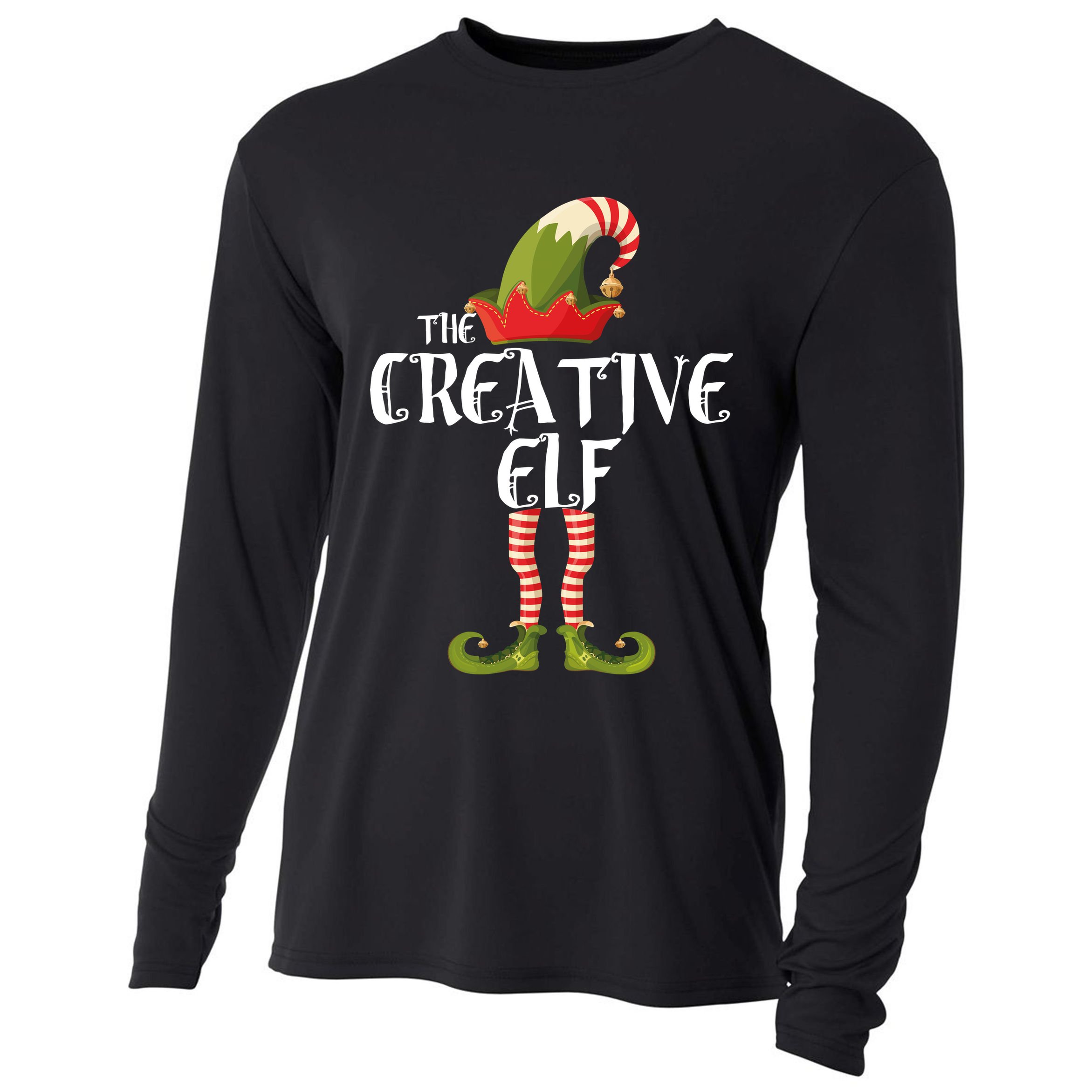 Creative Elf Family Matching Cooling Performance Long Sleeve Crew