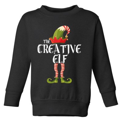 Creative Elf Family Matching Toddler Sweatshirt