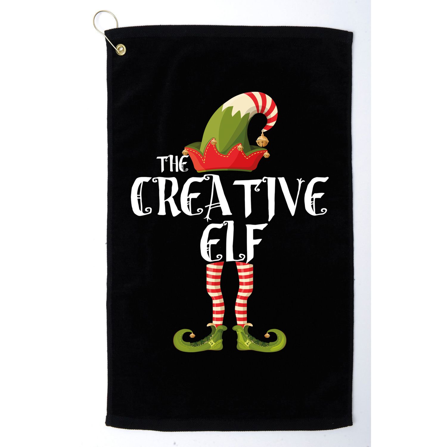 Creative Elf Family Matching Golf Towel